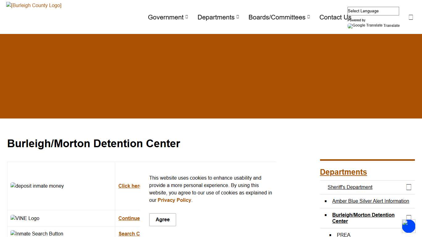 Burleigh/Morton Detention Center Burleigh County