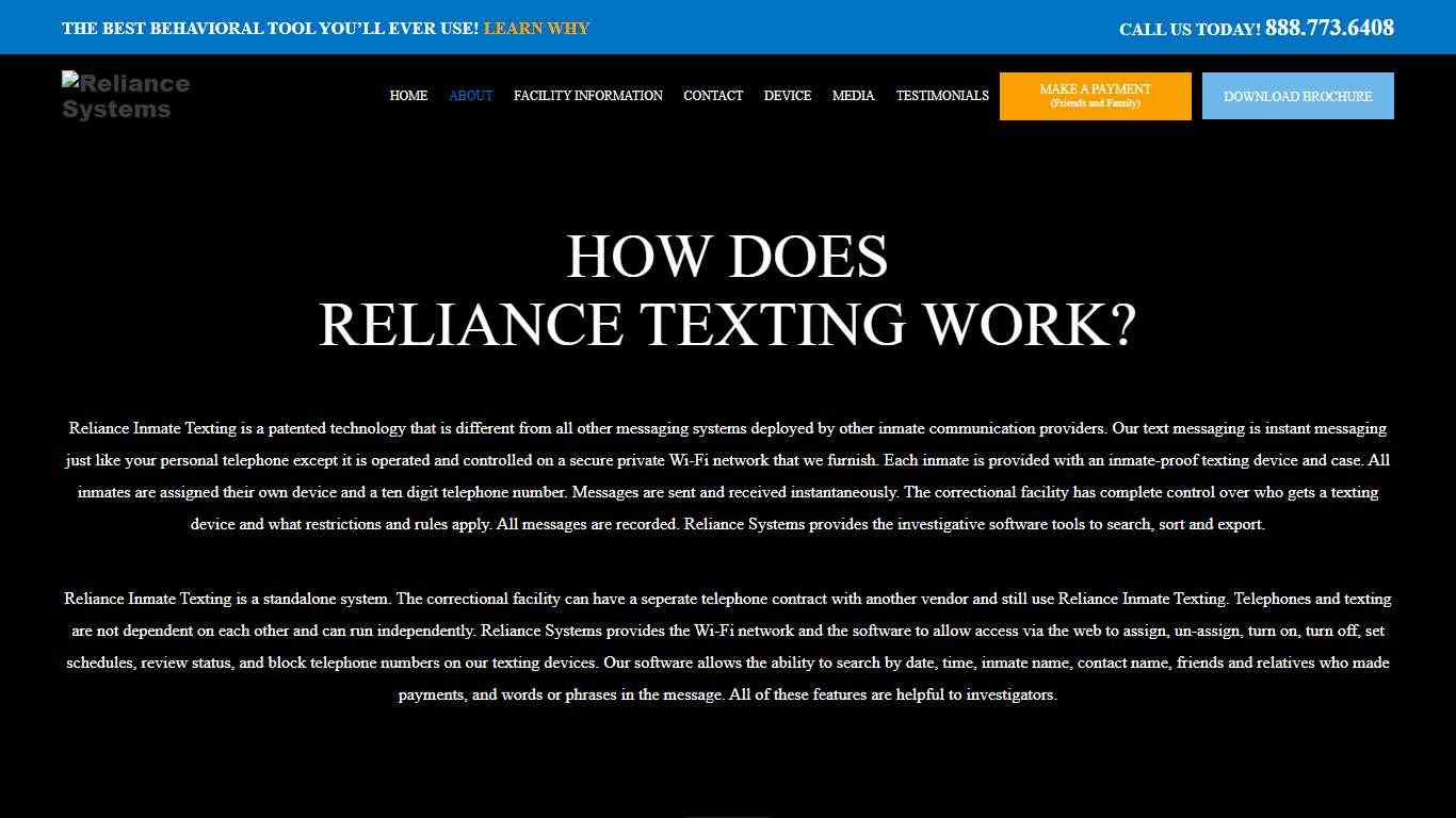 About - Reliance Systems